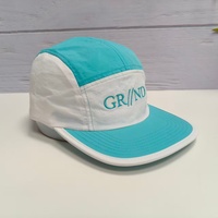Casquette de camping unie à 5 panneaux en polyester haute élasticité pour l'été, la randonnée et la pêche, pour hommes et femmes