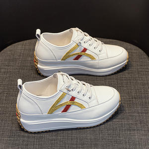 Zapatos de Plataforma con Suela Gruesa y Antideslizante de Moda, de Alta Calidad, con Amortiguación Ligera, Zapatos Casuales para Caminar para Mujer - Product Image 1