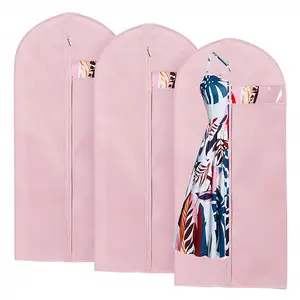 Personalized Custom Fashion Travel Dust Cover Foldable Dress Clothes Suit Protector Garment Bag