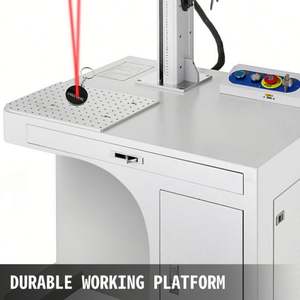 Sihao alta calidad estándar 30W máquina de marcado láser de fibra tipo separado 150x150mm marcado Buen Estado - Product Image 5