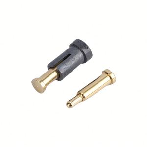 Factory Custom Brass Gold Plated Pogo <b>Pin</b> Connector Smart <b>Watch</b> Terminals with Spring Loaded Feature 12V Rated - Product Image 2