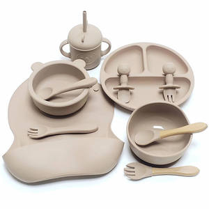 Novedades en <span class=keywords><strong>Productos</strong></span> para Bebés Más Vendidos Plato con Ventosa para Niños con Diseño de Oso Tazón Vaso Antiderrames para Niños Pequeños Proveedores Verificados para Set de Alimentación para Bebés - Product Image 6