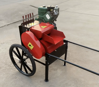 Machine d'extraction et de décorticage multifonctionnelle YW pour fibres de chanvre, ramie, sisal et jute, avec moteur, pour usage agricole