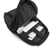 Sac à dos pour ordinateur portable Oxford de haute qualité, système de transport TCS, imperméable, antivol, avec port USB, pour les voyages d'affaires, l'école, pour hommes