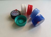 Bouchon à vis jetable en plastique de 45 mm, qualité alimentaire, anti-fuite, pour emballage de carafe d'eau pure jetable, modèle 45MM SC