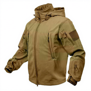 Veste d'hiver imperméable Softshell pour hommes avec logo personnalisé Manteau de pluie extérieur respirant et coupe-vent Veste de randonnée et d'escalade de haute qualité - Product Image 1