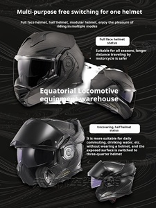 Nuevo <span class=keywords><strong>Casco</strong></span> de Moto Abatible <span class=keywords><strong>LS2</strong></span> FF901 de <span class=keywords><strong>Fibra</strong></span> de <span class=keywords><strong>Carbono</strong></span> con Doble Visor para Todas las Estaciones, Homologado ECE y Certificado 3C - Product Image 5
