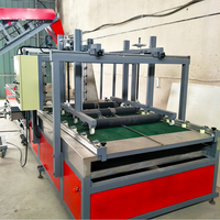 Machine multifonctionnelle automatique électrique extensible pour le revêtement de murs en mousse de polystyrène (EPS) et film plastique pour corniches