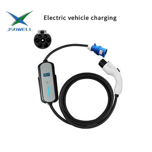 Cargador EV portátil tipo 2 GBT 16A 32A 3.5KW 7KW Estación de carga de CA EV ajustable Coche eléctrico Cargador portátil de CA EV - Product Image 2