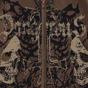 Màu Đỏ Chất Lượng Cao Thời Trang Dạo Phố Nặng Trọng Lượng Baggy Zip Tùy Chỉnh Dtg Zipup Hoodies Người Đàn Ông - Product Image 4