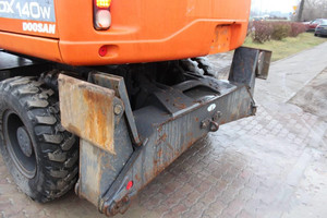 Excavadora de orugas Doosan Dh 140W-7 usada, pequeña, excavadora de 14 toneladas, Dh140W, equipo original de Corea del DH140W-7 - Product Image 5