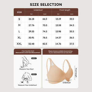 <span class=keywords><strong>TEMU</strong></span> Esplosione di Vendite: Reggiseno Push-up Senza Cuciture Anti-Cedimento con Supporto Morbido per <span class=keywords><strong>Donna</strong></span>, Stile Europeo e Americano - Product Image 4