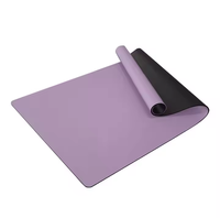 Tapis de sport écologique antidérapant extra épais 6 mm pour Pilates et yoga chaud, en caoutchouc naturel souple, personnalisable (logo/couleur)