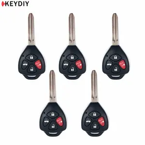 KEYDIY 3+1 Buttons Remote Key B05-3+1 B Series for KD900 KD-X2 URG200 Key Programmer for T-o-y-ota 5pcs/lot