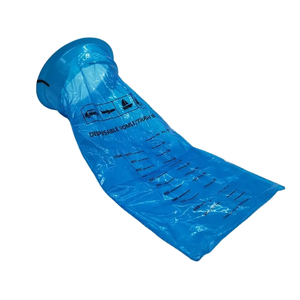 Bolsas de vómito azules desechables para uso de mujeres embarazadas y niños enfermos, bolsas de vómito impresas médicas impermeables - Product Image 2