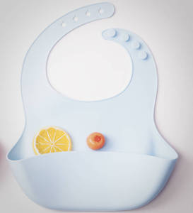 SANS BPA De Qualité Alimentaire FDA Étanche Facilement <span class=keywords><strong>Ramasse</strong></span>-<span class=keywords><strong>miettes</strong></span> Conception Fille et Garçon Bébé Bavoirs En Silicone - Product Image 2