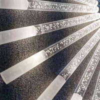 KL-WL004 Vente en gros de luminaires de plafond pour mariage à LED, 10 têtes, bande lumineuse suspendue à LED, luminaire en acrylique givré, décoration de lustre