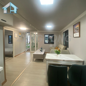 Maisons conteneurs extensibles fabriquées en Chine, installation rapide, cabine en acier, design moderne, utilisation pour bureaux, faible MOQ, remise en gros - Product Image 2