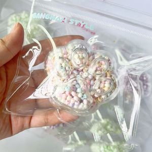 NEW Instagram Viral Transparent Paw Handmade Crunch Squishy Toy Stress Relief Gift for Kids Adults Crunch <b>Ball</b> Therapy Desk Toy - Product Image 2