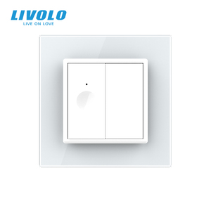Interruptor Táctil Modular Livolo Estándar Europeo de 1 Canal y 1 Vía, 22.5mm*45mm, Marco de <span class=keywords><strong>PC</strong></span> y Cristal Templado, Impermeable, Fácil Instalación - Product Image 3