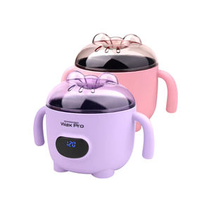 Nuevo diseño de buena calidad de plástico ABS cera olla calentador estilo Mini máquina limpiadora de pelo depilación para venta al por mayor arte salón de belleza - Product Image 1