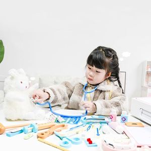 Juego de Imitación, Juego de Roles Divertido para Niños Pequeños, Estetoscopio Realista, Kit de Doctor para Niños - Product Image 2
