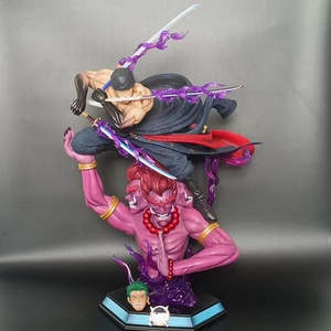Purgatorio Asura tre coltello flusso doppia testa uno ha messo tremila mondi a doppia estremità luminescenza Luffy Anime figura Zoro - Product Image 2