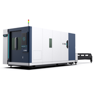 Machine de découpe laser à fibre optique FEILIKE 20KW pour tôles métalliques AI/BMP/PLT, CNC 3 axes, refroidissement par eau, conception écologique, automatisée