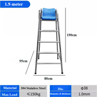 Chaise de sauveteur en acier inoxydable de haute qualité pour piscine, équipement de sauvetage, tour d'observation – Fournisseur direct usine