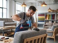 Agrafeuse pneumatique bricolage de haute qualité modèle 7116 agrafeuse pneumatique à long nez avec agrafes en fil d'acier galvanisé outils utilisés