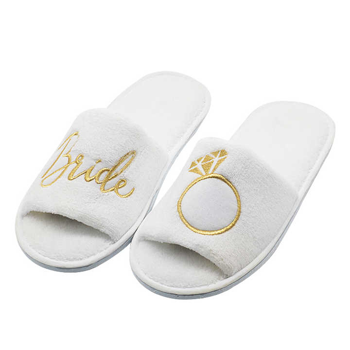 bridal party slippers