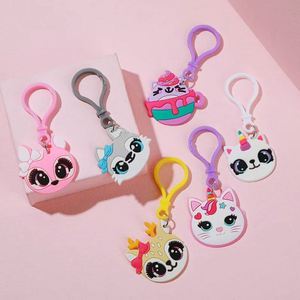 <b>Custom</b> Cheap Rubber Keychain Manufacturers Wholesale Promotion <b>Key</b> <b>Ring</b> Souvenir Birthday Gifts - Product Image 2