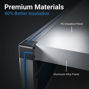 Système HVAC commercial, unité de traitement <span class=keywords><strong>d</strong></span>'air (UTA) montée au plafond KD(X)-3, refroidie par <span class=keywords><strong>eau</strong></span>, avec récupération de chaleur - Product Image 6