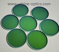 Filtre passe-bande étroit 532 nm, laser vert, lentille en verre optique revêtue, pour la microscopie par fluorescence et la recherche en laboratoire