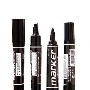 Marcador Permanente Negro, Rojo y Azul, No Tóxico, Resistente al Agua, con Logotipo Personalizado - Product Image 1