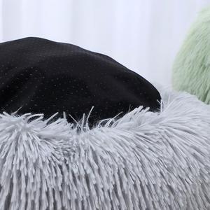 Cama Redonda Acolchada para Gatos y Perros, Cálida y Cómoda para Invierno y Otoño, Material de Polialgodón para Mascotas - Product Image 4