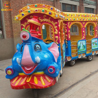 Tren sin Rieles con Temática de Elefantes, Funciona con Baterías, para Niños, en Venta