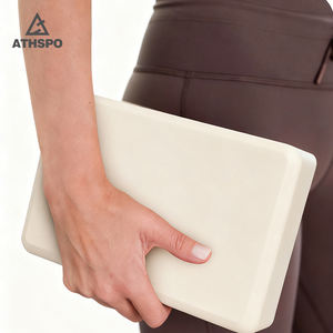 Bloques de <span class=keywords><strong>Pilates</strong></span> al por Mayor ATHSPO, Bloques de Yoga de Espuma EVA Ecológicos de Marca Privada, Bloques de Yoga Grandes Naturales con Logotipo Personalizado Premium - Product Image 4