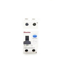 Disjoncteur à courant résiduel RCOB 4P RCCB 32A Double pôle 63A RCCD RCBO RCD RCCD