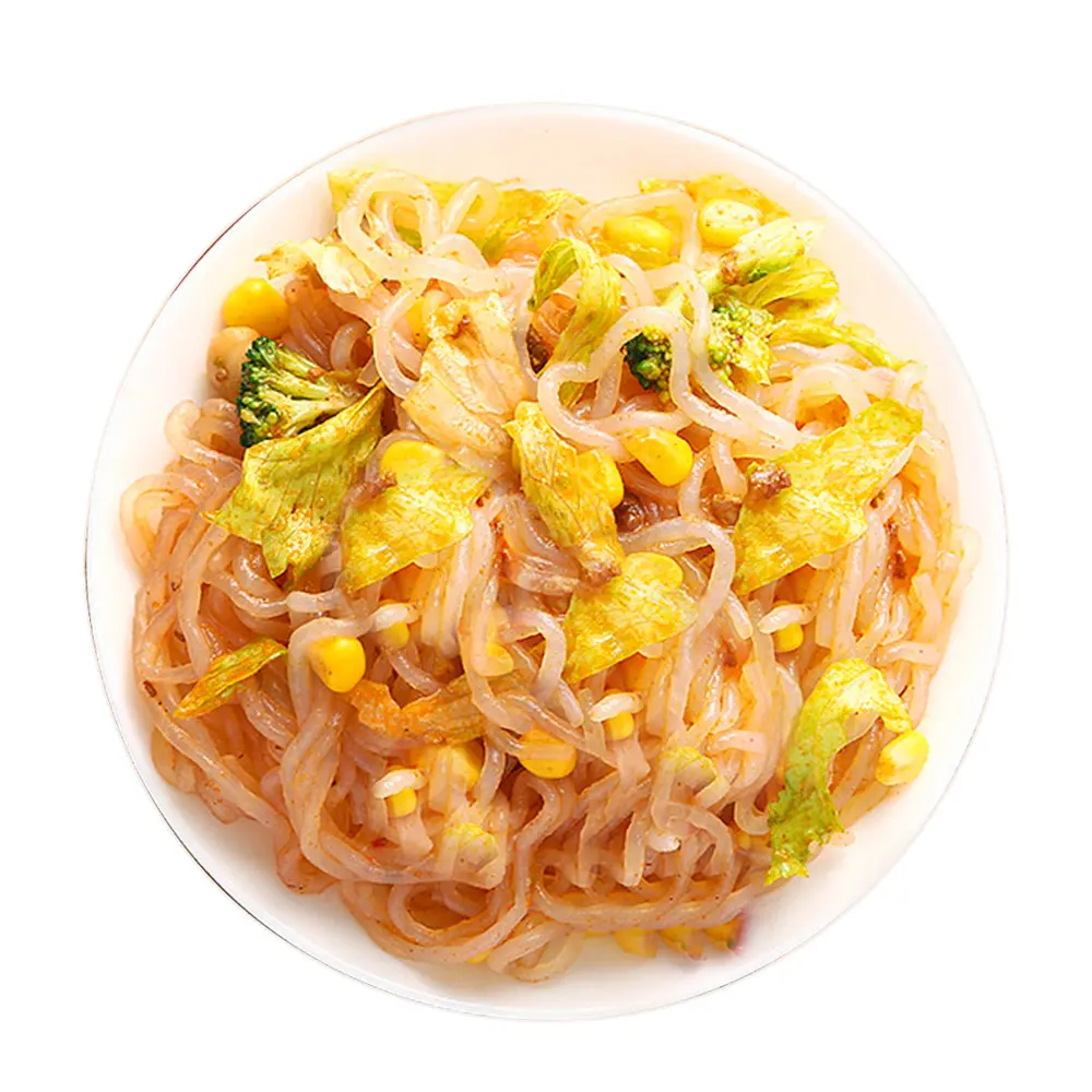 Substituição de refeição Keto Pasta Konjac Noodles 0 Calorias Noodles China Fornecedor Konjac Pasta Menor carboidrato Keto Pasta Konjac Noodles