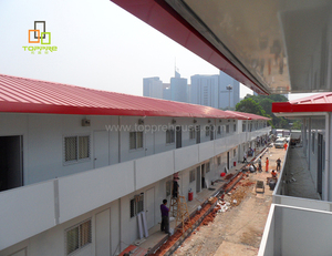 Giá Rẻ Sẵn Sàng Thực hiện Mái Phẳng Bê Tông Nhỏ Mạ Kẽm Đúc Sẵn T Nhà Kế Hoạch 3 Phòng Ngủ Kit Sản Xuất K Nhà Philippines - Product Image 2