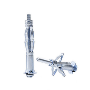 Cavity Wall Anchor Smooth Surface Carbon Steel Expandable Hollow Wall Anchor Metal Toggle <b>Bolt</b> Anchors Molly <b>Bolt</b> - Product Image 2