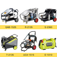 Nettoyeur haute pression portable diesel 7,5 CV 200 bars/2900 PSI 5,5 kW pour nettoyage à l'eau froide des métaux, débit de 12 L/min, idéal pour l'optique et les voitures