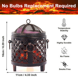 Chauffe-cire de cheminée 4-en-1 Chauffe-cire <span class=keywords><strong>Scentsy</strong></span> pour cubes de cire parfumés et tartes ou huiles parfumées Chauffe-bougie - Product Image 2