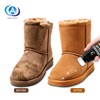 Daan 100ml Teinture Professionnelle Efficace pour Daim avec Effet Imperméabilisant pour Nettoyer et Colorer les Chaussures et Sacs en Daim Décolorés