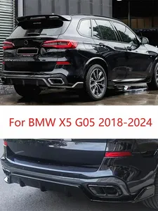 Pour G05 2018 2019 2020 2021 2022 2023 Diffuseur de pare-chocs arrière, Spoiler arrière modifié, Lame de spoiler, Pièces automobiles, Protection inférieure - Product Image 3