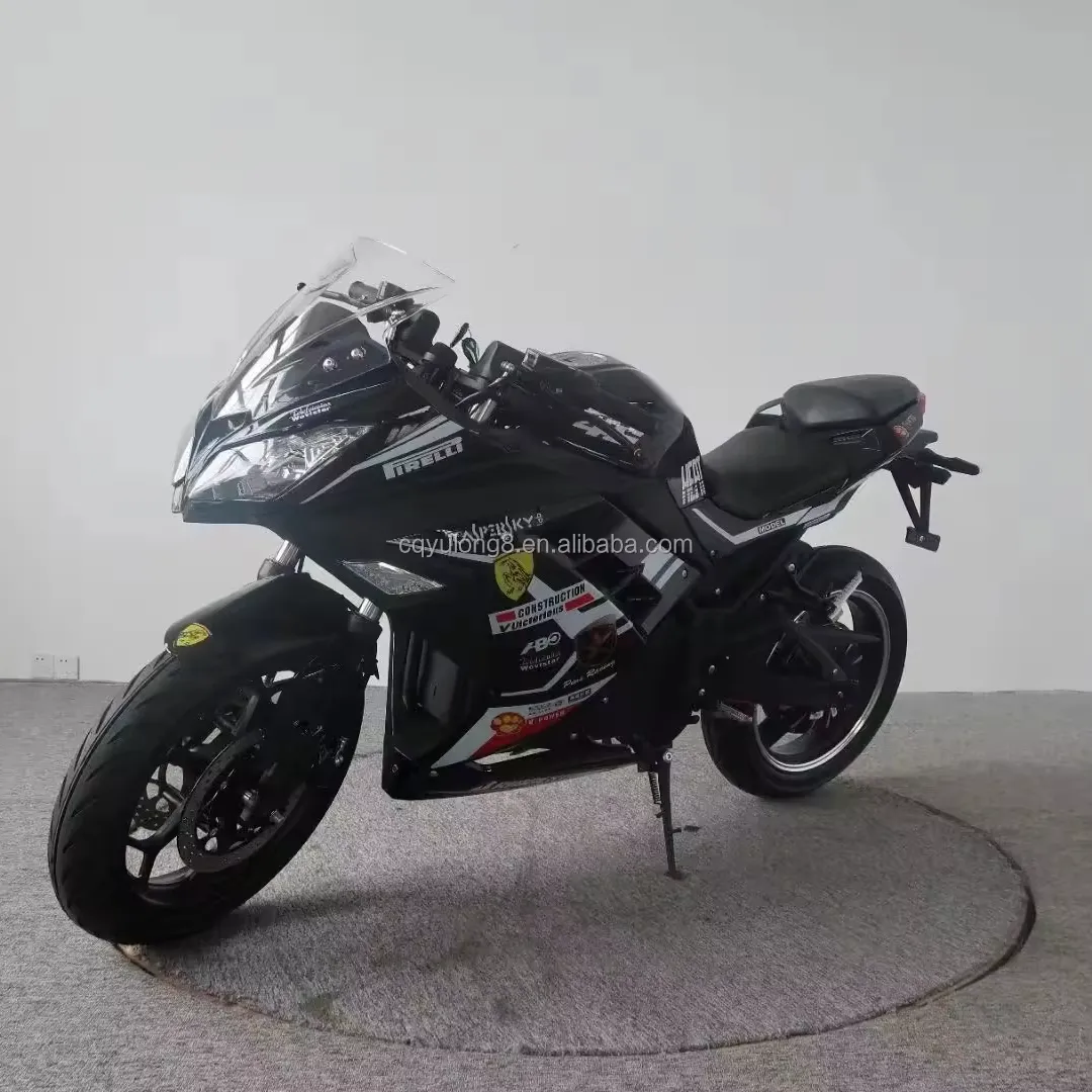 Sıcak satış 2000W 3000W 72V elektrikli yarış motosiklet moto electrica Sportbikes Off-road motosiklet kir bisiklet yetişkin