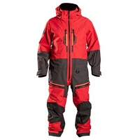 Nouvelle combinaison de ski chaude pour femme KJ 2026 – Combinaison de sport d'extérieur tendance avec fermeture éclair et capuche coupe-vent – Tex pour