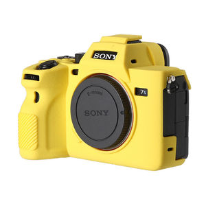 De goma de silicona Cámara corporal protectora de la piel de la Caja bolsa de la Cámara Protector de cubierta para A7S3 <span class=keywords><strong>A7SIII</strong></span> - Product Image 5