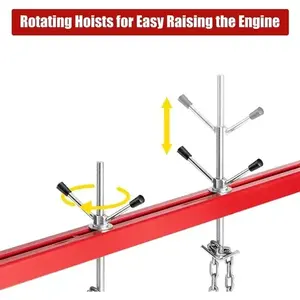 Support de barre transversale de moteur de 500 kg, équipement de réparation de carrosserie - Product Image 3